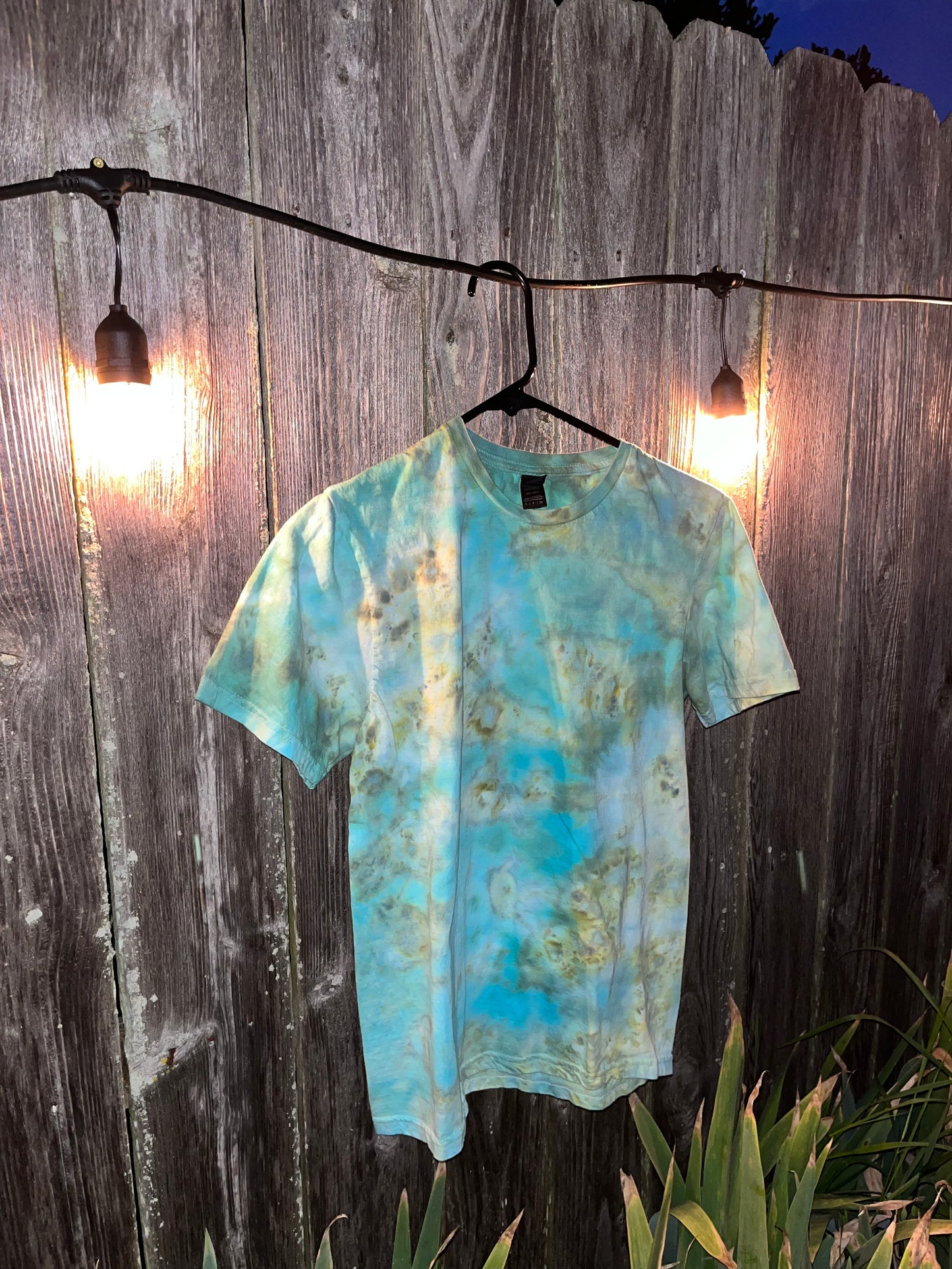 Sea Dream | Aqua | Ice Dye Custom T-Shirt