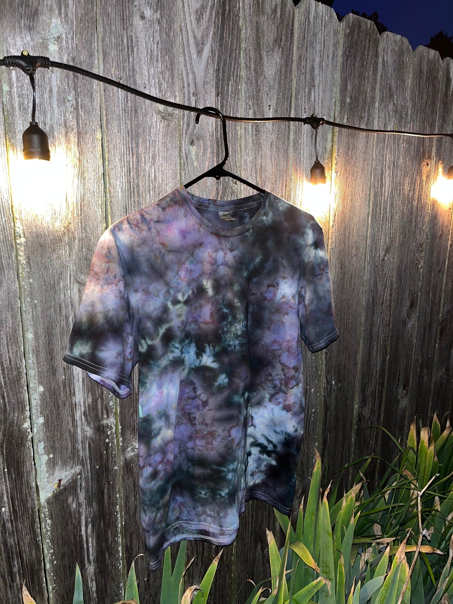 Deep Space | Black | Ice Dye Custom T-Shirt
